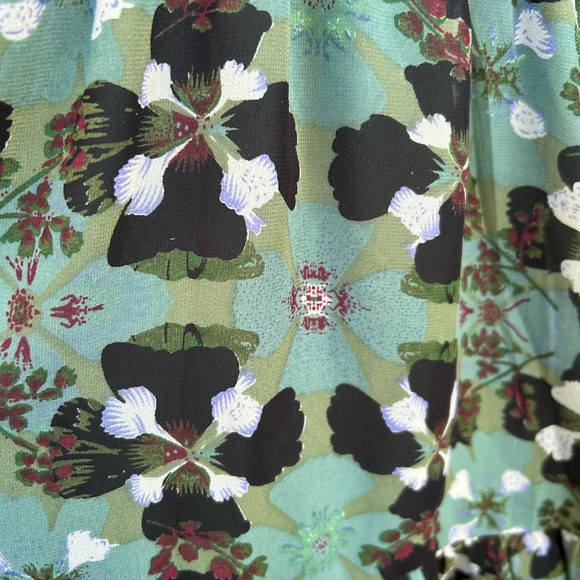 Elan Green Orchid Mini Dress, BNWT,  size Small - Picture 9 of 11